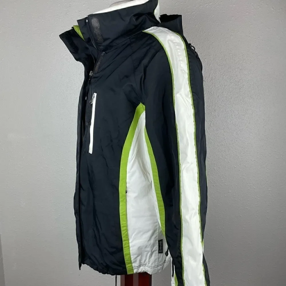Crane Sports Hooded Ski/Snowboard Jacket Size M EUC